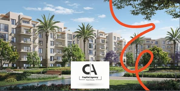 With only 5% down payment and interest free installments over 12 years an apartment for sale in Hyde Park Compound in Fifth Settlement - Bahri View