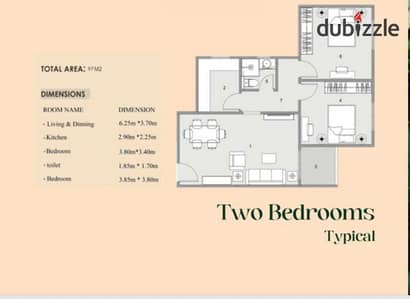 Apartment for Sale in Palm Island Prime Location 2 Bedrooms 10-Year Payment Plan