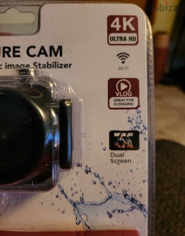 Go pro VIVITAR CAPTURE CAM 4K ULTRA HD DUAL SCREEN 16 MEGAPIXEL 0