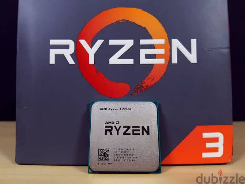 معالج amd Ryzen 3 2200g 1