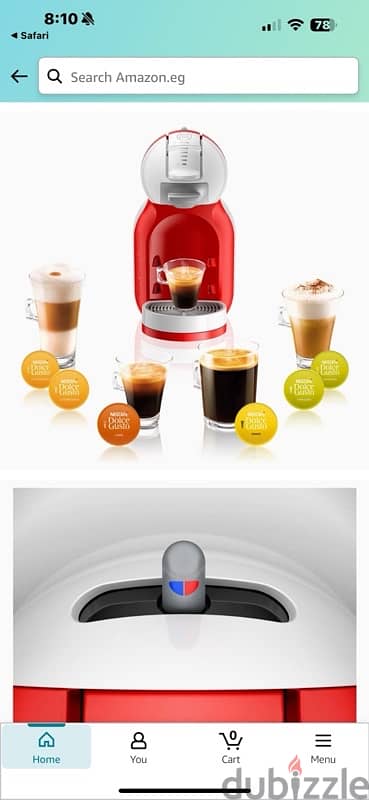 red Nescafé dolce gusto mini me coffee machine 8