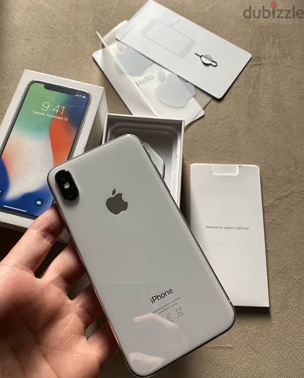 iPhone x 256 زيروووو 0