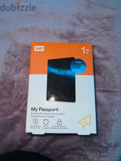 hard disk my passport 1tb open didn't used