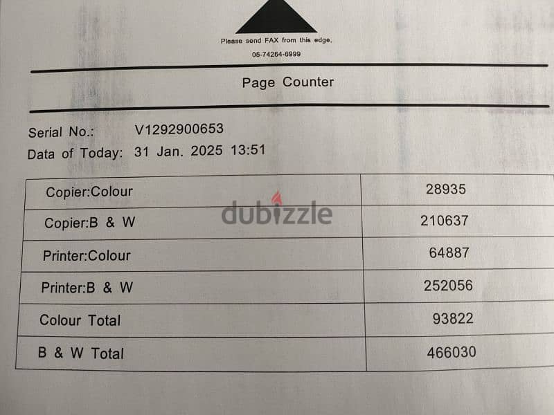 ماكينة تصوير مستندات ريكو موديل MPC4000 1