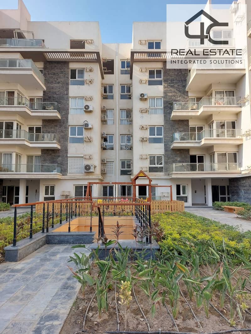 Ready to move apartment 140  m in prime location for sale in mountian view Icity compound new cario with under price market 0