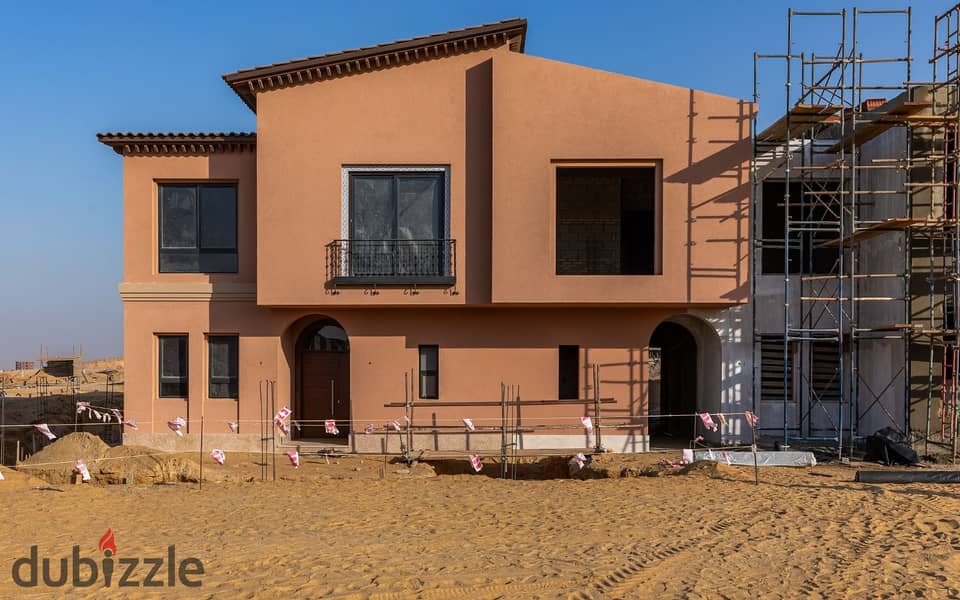 Townhouse for sale with a distinctive view of the landscape in Village West Compound, Sheikh Zayed 0