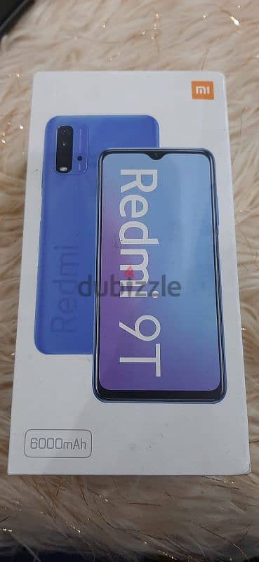 ريد مي Redmi 9T بالكرتونه استعمال نظيف 128/6