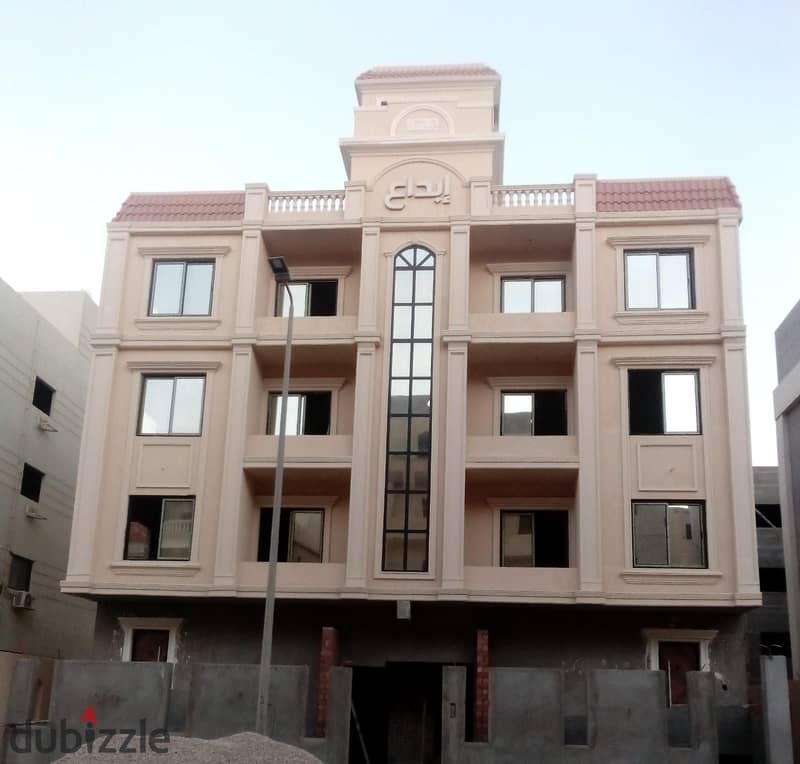 Apartment for Sale in New Cairo, Andalus Area 3 steps away from the main street Installments for 1 year, with 50% down payment, 0