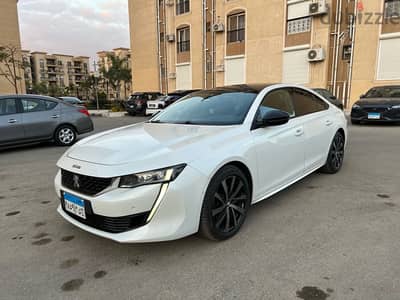 Peugeot 508 2020 gt line اعلي فئة بحالة الزيرو فابريكا بالكامل