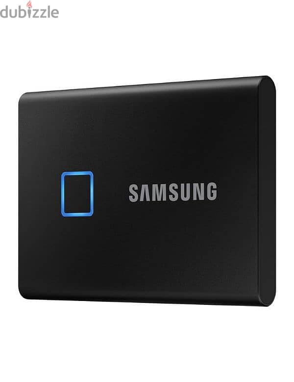 SSD Samsung Portable 2TB T7 TOUCH - USB 3.2- Black 1