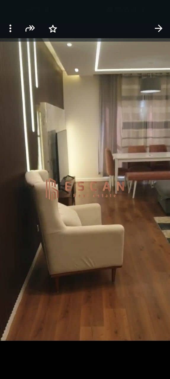 mutah fi alrihab shaqah mafrush lilayjar A furnished apartment is available for rent in Al-Rehab 0