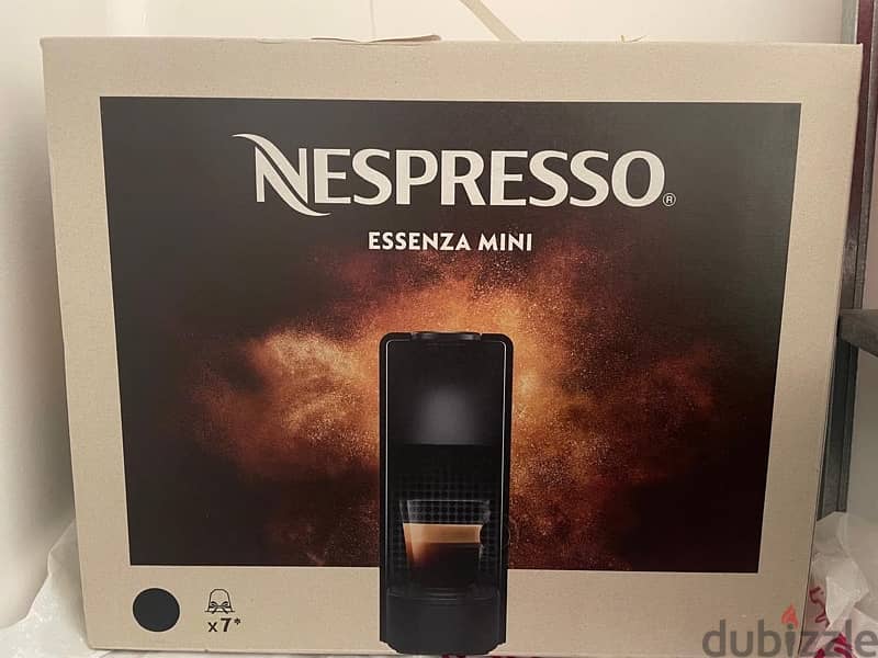 New nespresso essenza coffee capsules ماكينة قهوة كبسولات  لم تستخدم 0