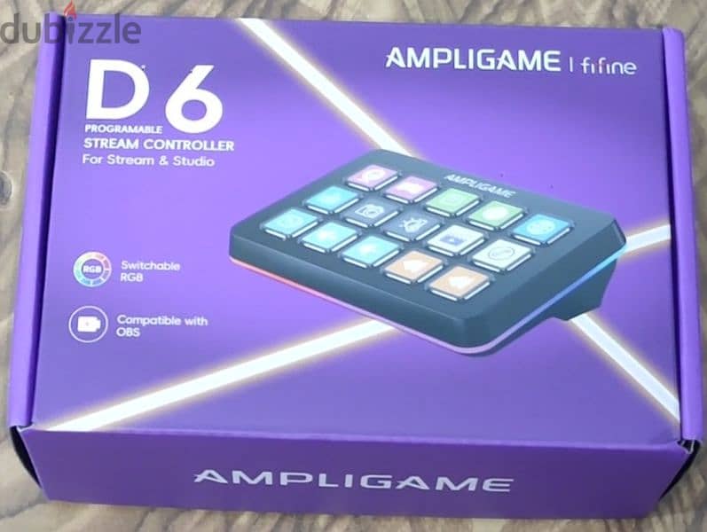 stream deck , fifine D6 , 15 microkeys 0