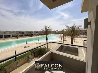 Fully finished Stand Alone villa  first row on the sea, with a double view of the sea & pool near Porto Sokhna in Azha Ain Sokhna, with a 25% discount