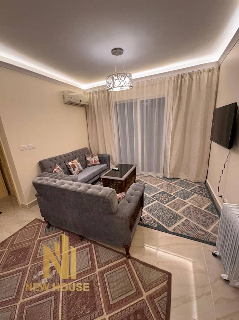 Furnished apartment for rent in Madinaty B12 0