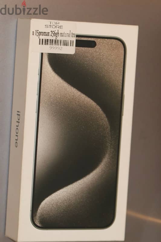 iPhone 15 pro max 256 GB Natural Titanium 3