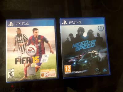 ٢ اسطوانة original ،nfs & fifa