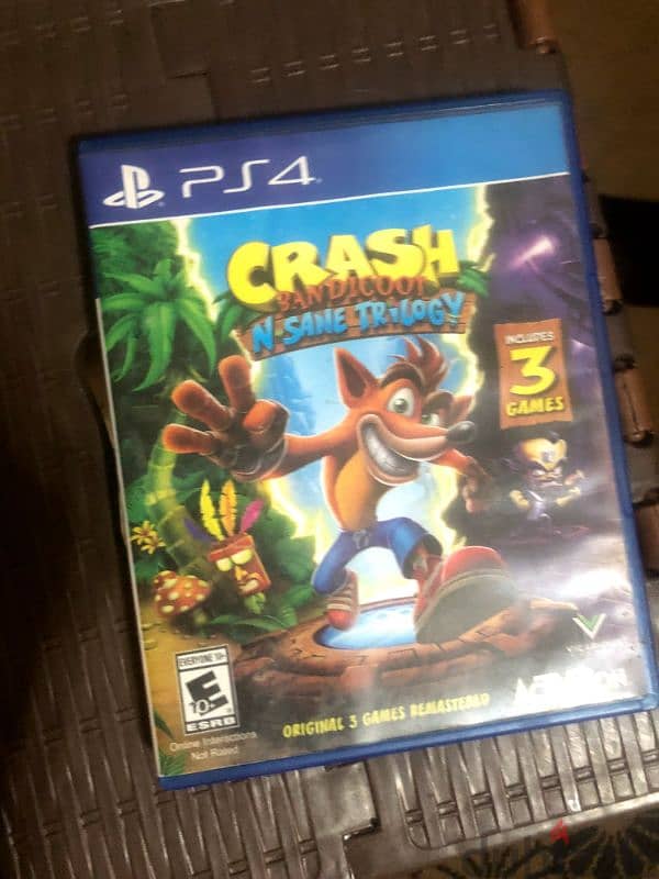 اسطوانه crash+ 3game ، original 0