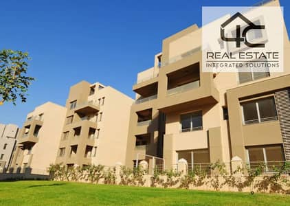 For sale apartment 150m 3 bedrooms ready to move fully ultra lux finished with acs in village palm hills front of auc fifth settlement  lowest price