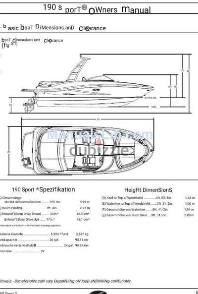 SeaRay 190 2008