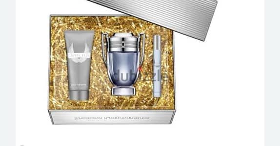 Paco Rabanne Invictus Gift Set 100ml EDT + 100ml Shower Gel + 10ml EDT