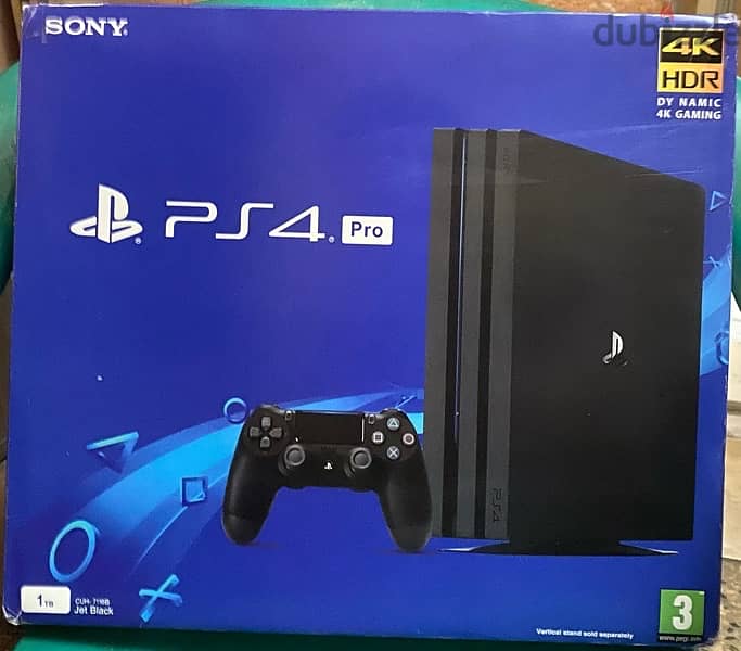 PlayStation 4  pro 1 TB brand new  from uae 0