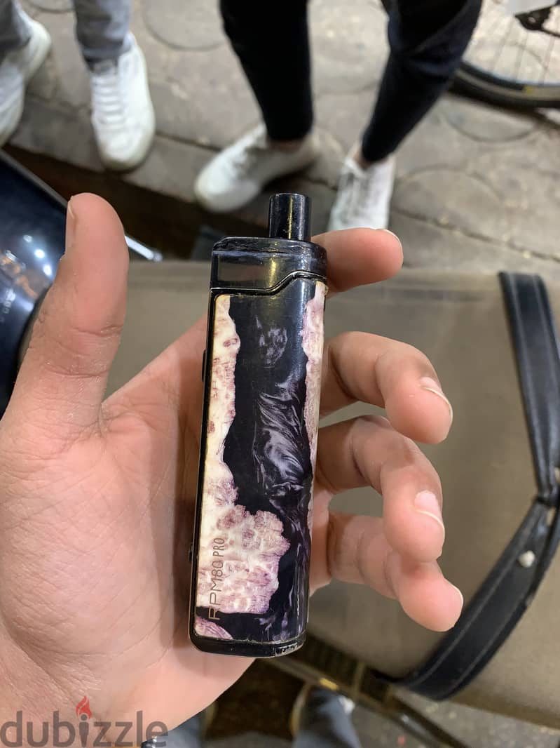 Smok rpm 80 pro محتاجه بطاريه و كويل 3