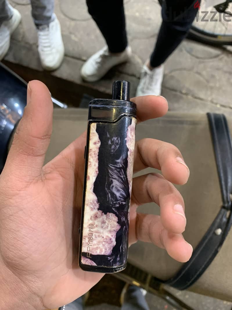 Smok rpm 80 pro محتاجه بطاريه و كويل 6