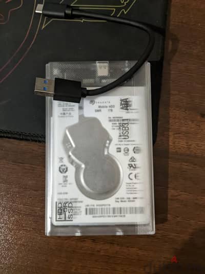 Seagate HDD 1TB Hard Disk Used with Enclosure- هارد سيجات ١ تيرا