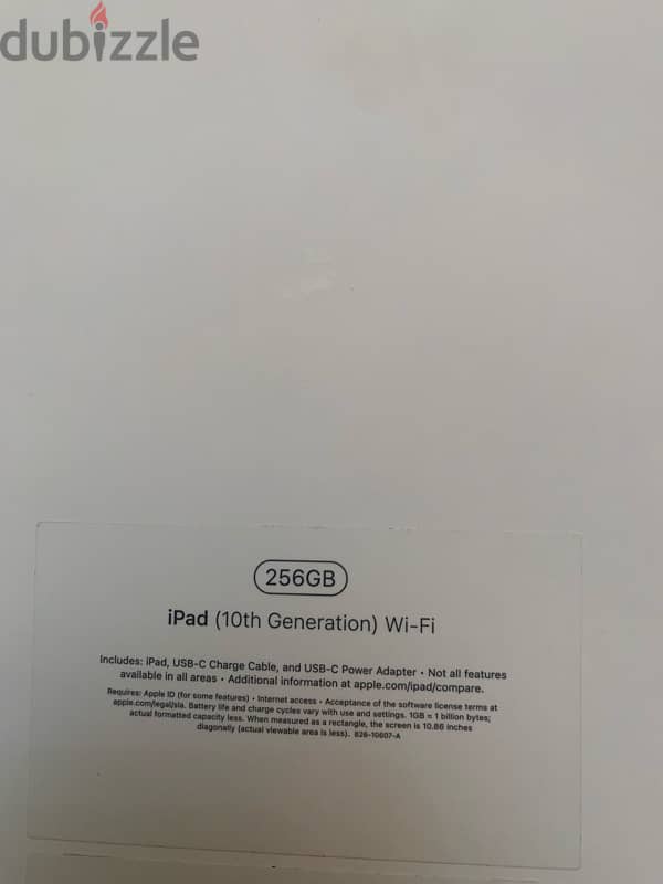 ipad 10 256GB 1