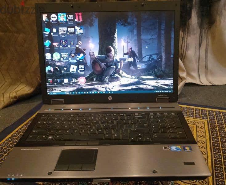 Laptop hp EliteBook 8740w . . Workstation استيراد للبيع 0