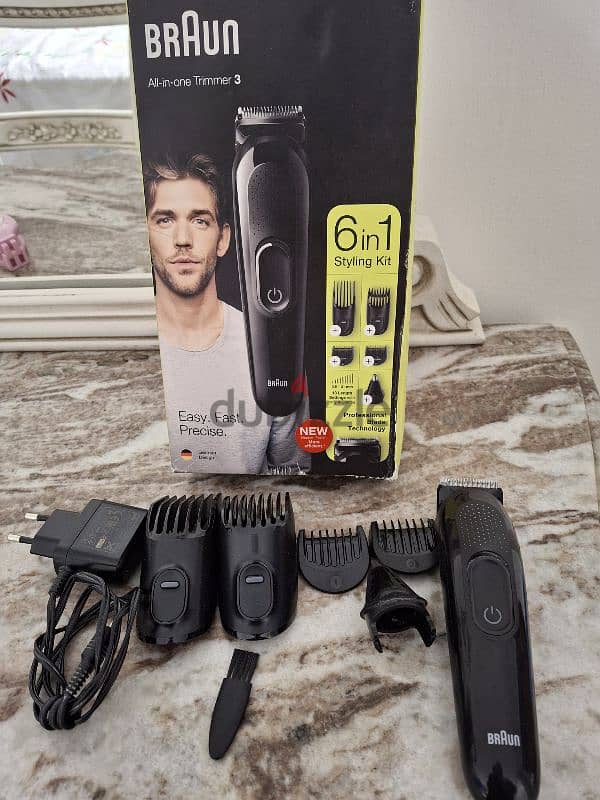 Original Braun 6-In-1 All-In-One Trimmer ماكينة براون اصلي 2