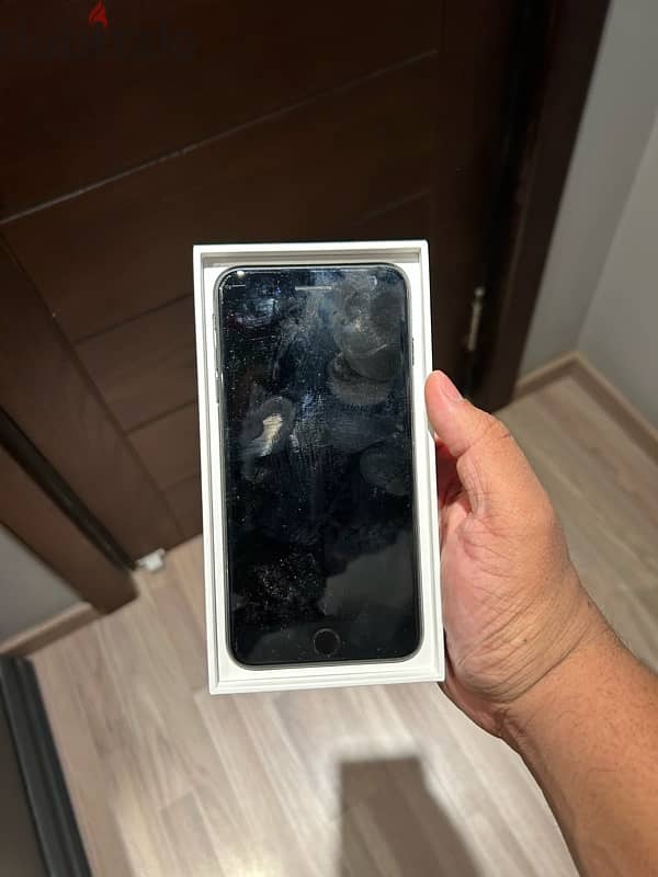 IPhone 7 plus with box and charger 1