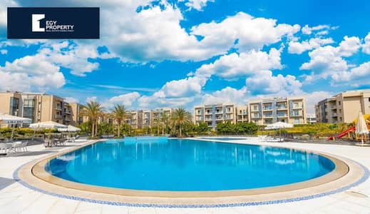 Lowest Price Apartment for Sale In Galleria Residence Moon Valley New Cairo Pool And Garden View  Buy Now !!