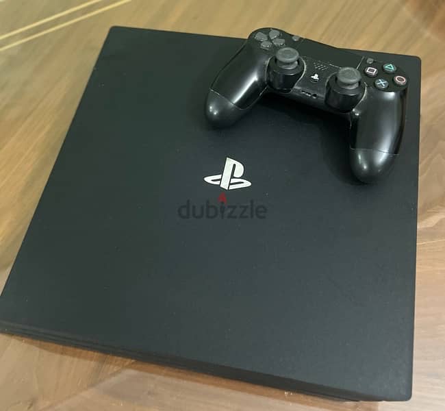 Used PS4 Pro 1TB With One Controller 1