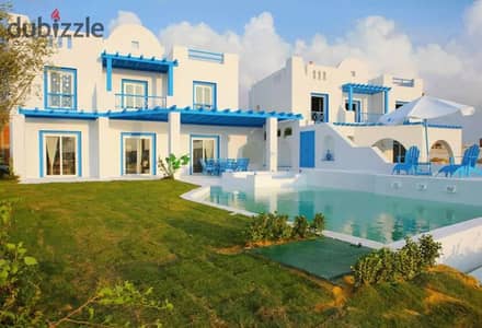 Twin house for sale in Mountain View Ras El Hekma (Resale), immediate delivery