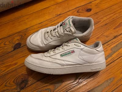 Reebok C85 all white size 47