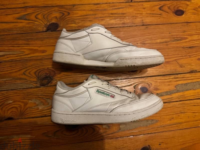 Reebok C85 all white size 47 4