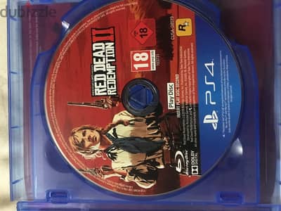 Red dead redemption 2 Cd ps4  للبيع