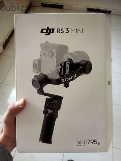 حامل مانع الاهتزاز DJI RS 3 Mini - مثبت خفيف الوزن بدون