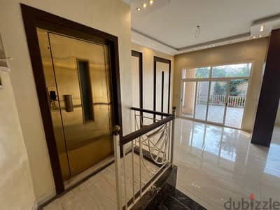 Semi Furnished Huge Twin House Villa Near Auc New Cairo