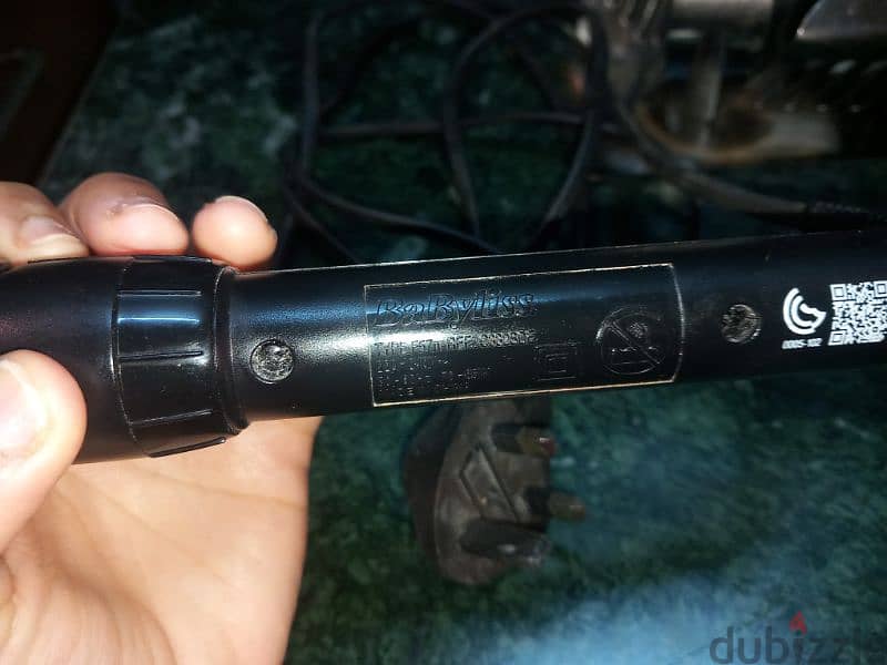 مكواه شعر كيرلي Babyliss وارد الخارج حالتها جديده بسعر حلو 4