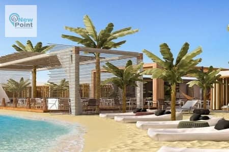 قسط ع 10 سنوات مع PALM HILLS وامتلك تاون هاوس كورنر متشطب بالكامل مع رؤية مباشرة للبحر فى Hacienda Blue راس الحكمة الساحل الشمالى