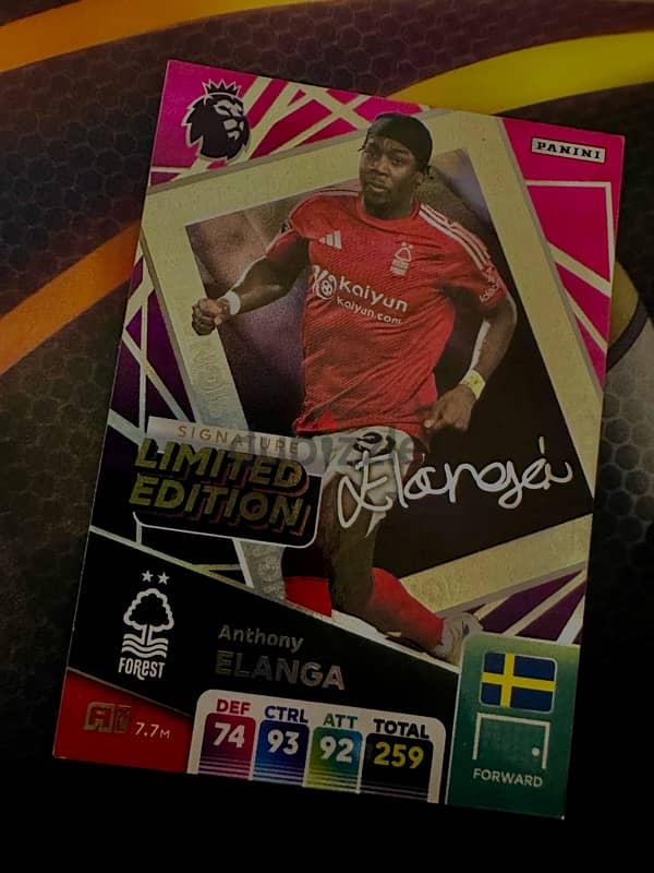 elanga signed card :) 0