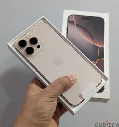 iphone 16 pro max 512 كالجديد تمام