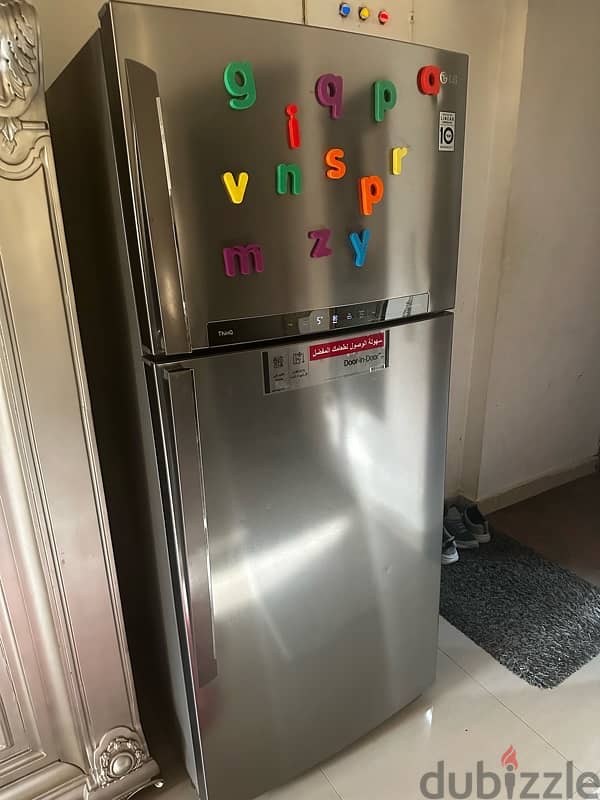 LG FRIDGE 505 ltr inverter smart. 0