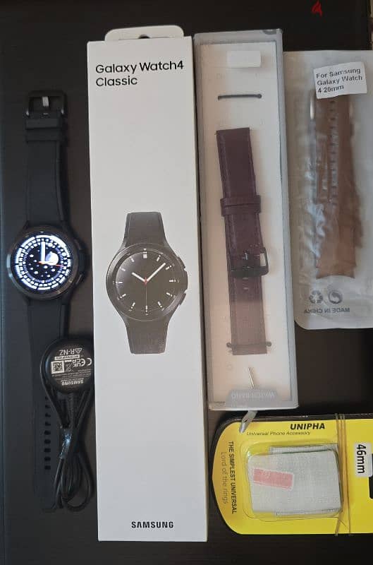 Samsung galaxy watch 4 classic black 46 mm 1