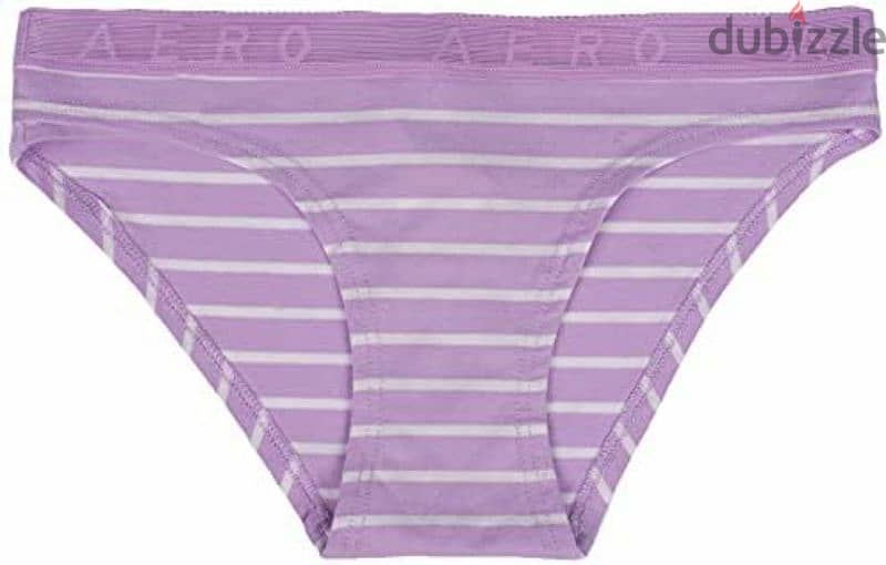 Aeropostale Basic Lace Detail Elastic Waist Panties Women (9 Pieces) 3