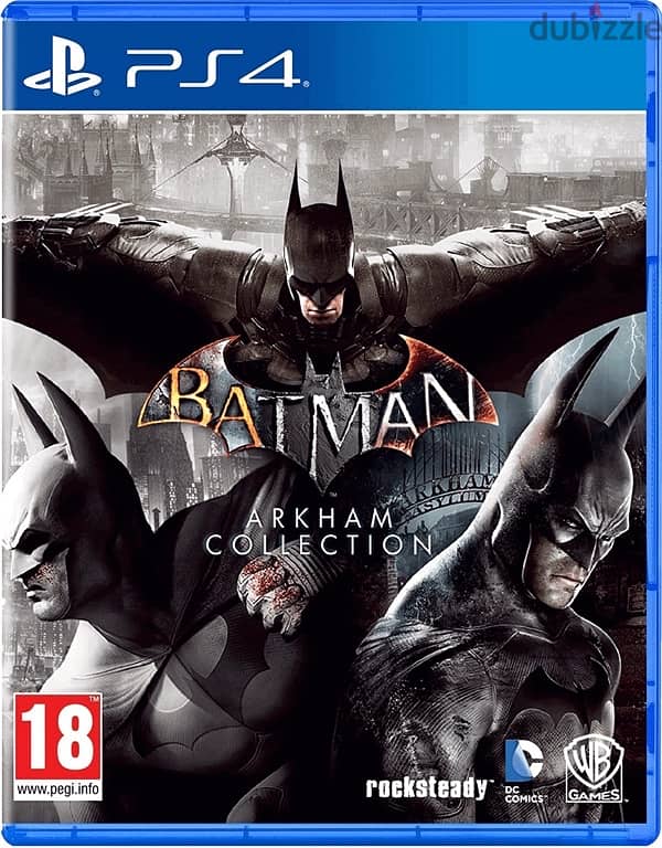 Batman: Arkham Collection - PS4 Cd 3 in one used for sale 3