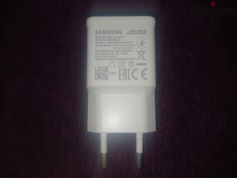 شاحن سامسونج اصلي samsung original charger 1